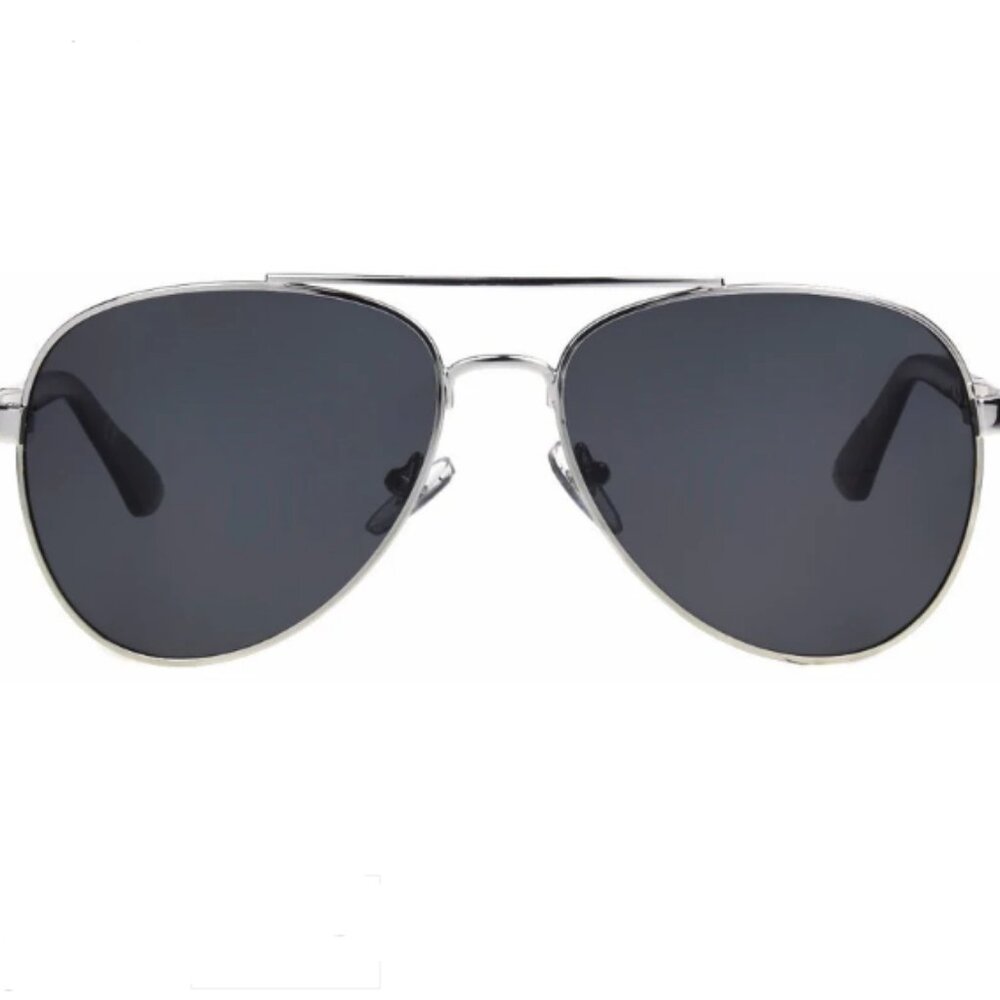 Foster Grant Aviator Sunglasses in Silver
